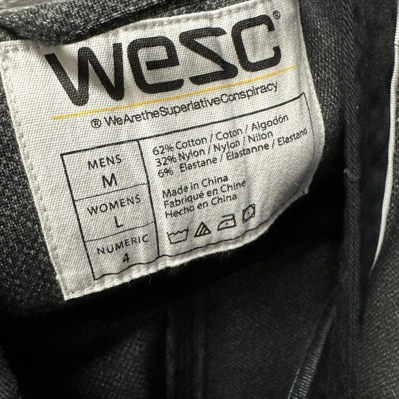 WeSC kimono haru short robe Unisex Mens M, Womens L, Black/grey - Picture 9 of 10